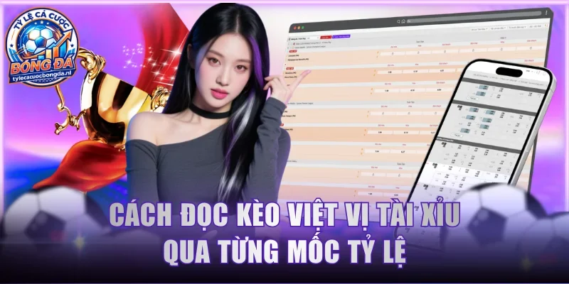 Cách đọc kèo việt vị tài xỉu qua từng mốc tỷ lệ