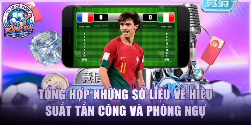 Tổng hợp những số liệu về hiệu suất tấn công và phòng ngự